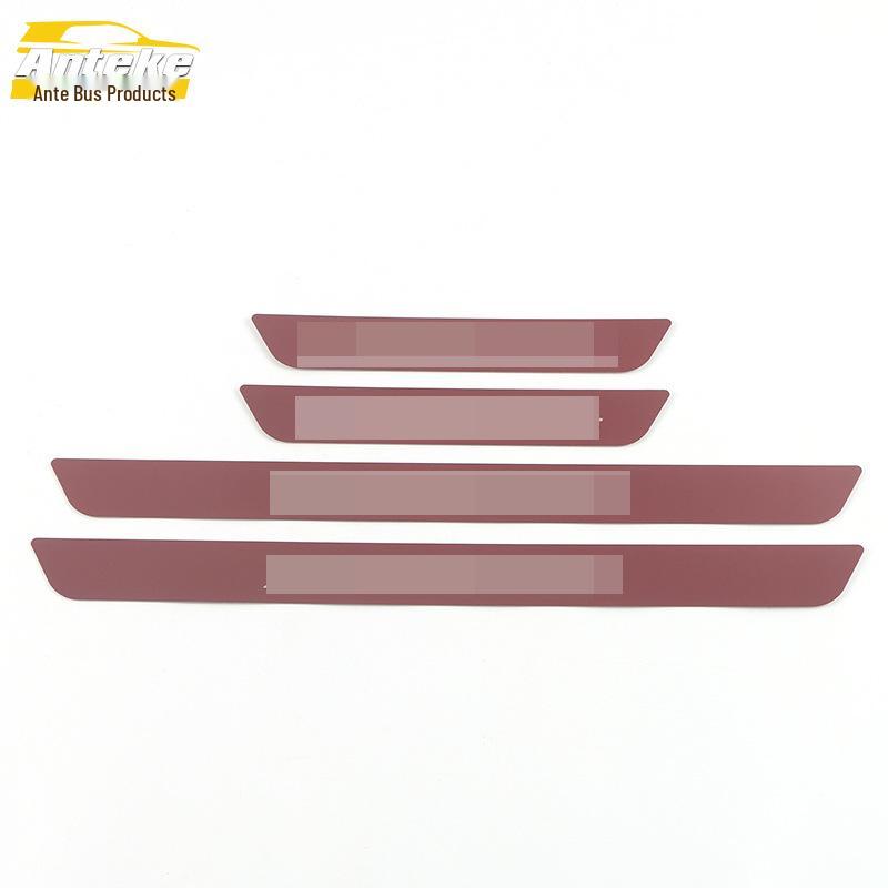 21 Aion S PLUS Decorative Sill Strips: Welcome Pedal Bumper Stickers
