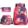 School Season Theumbrellaacademy School Bag 3-Piece Pencil Case + Shoulder Bag + Backpack