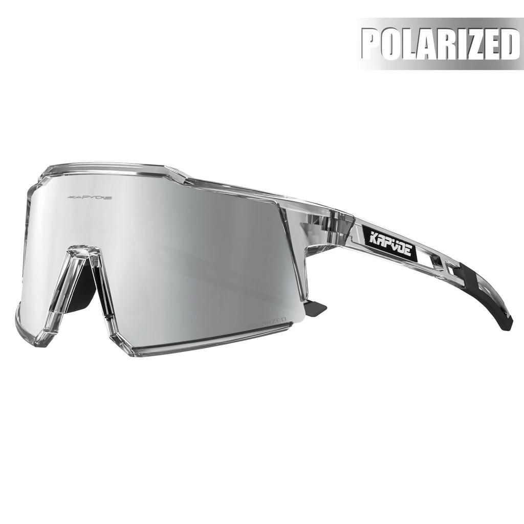 Kapvoe Cycling Glasses Polarized MTB Road Bike Glasses UV400 Protection Sunglasses Ultra Light Sport Eyewear Equipment