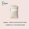 1pc Closet Hanging Organizer Vacuum Bag for Clothes Storage Bag with Hanger Space Saving Clear Seal Bags Wardrobe Compressed Bag
