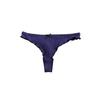 Solid Color Low-Rise Women’s Cotton Thong with Bowknot - Sexy, Comfortable, Breathable Underwear