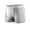 Men's Ice Silk Underwear Breathable Low Waist Sexy Adult Korean Version Underwear Boxer Briefs