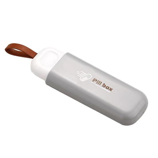 

Daily Pill Box with 3 Compartments Large Openings Organizer Moisture-proof Pill Case for Pockets Small Bags