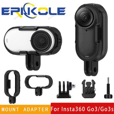 Adaptateur pour Insta360 Go 3 3S, cadre de protection pour Insta360 Go3 / GO3S, support d'adaptateur de montage, stabilisateur d'extension