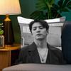 Korean Celebrity Kim Min Kyu Pillow Case Fashion Square Pillowcase Bedroom Sofa Room Ins Decoration Leisure