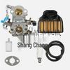 Husqvarna 455/460/455E Carburetor & Air Filter Fuel Line Chainsaw Parts HZPJ