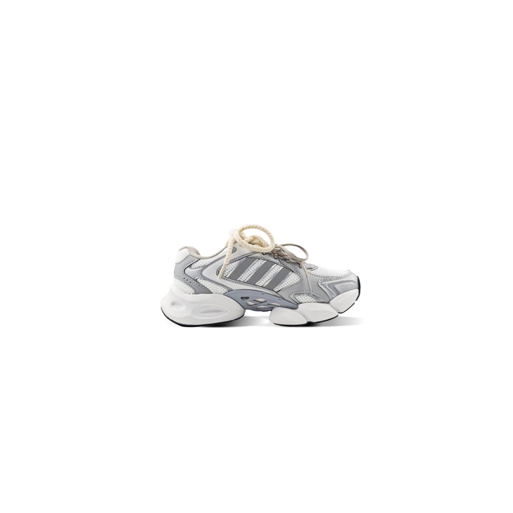 Adidas MEGASTRIDE Cushioning, Wear Resistant Low top Casual City Commuting Running Shoes Unisex Light Gray JR6333(Team1295-)