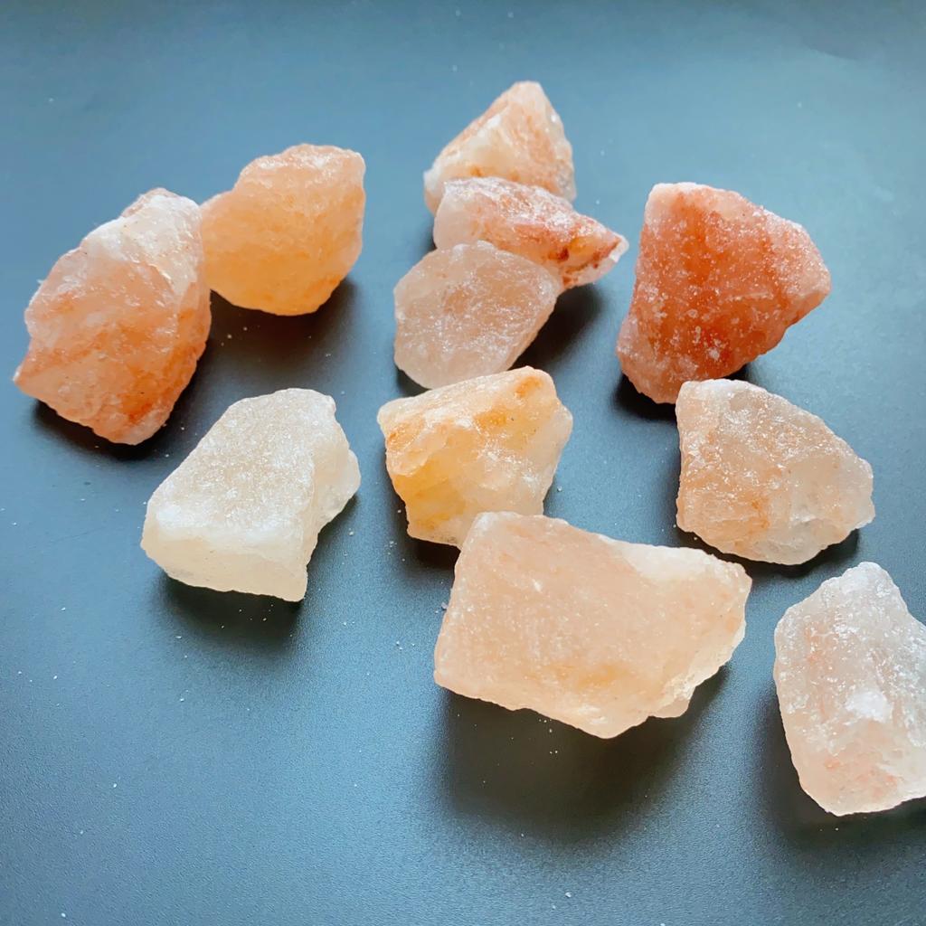 Himalayan Salt Rough Stone, Himalayan Salt Chunk, Orange Salt, Natural Mineral Underground Salt Cuarzo Blanco Piedra Natural