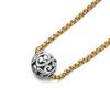 5pcs Multiple Styles Alloy Hollow Loose Bead Big Hole Spacer Beads for Bracelet Necklace Keychain Jewelry Making Accessories