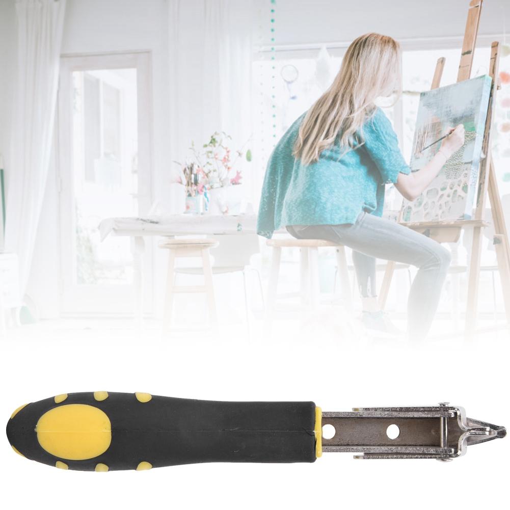 Drawing Board Staple Remover Push Type Nail Puller with Rubber Handle