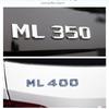 3D ABS Auto Heckklappe Badge Aufkleber Emblem ML 300 320 350 400 500 Logo Für ML300 ML350 W166 W163 W164 Zubehör