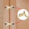 8 10 12 14 16 mm Koperen Scharnieren Cilindrisch Verborgen Onzichtbaar Messing Scharnieren Voor Meubels Kast Hardware