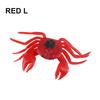 White/Red Soft Lure PVC Fishing Tackle Gear Accessories
