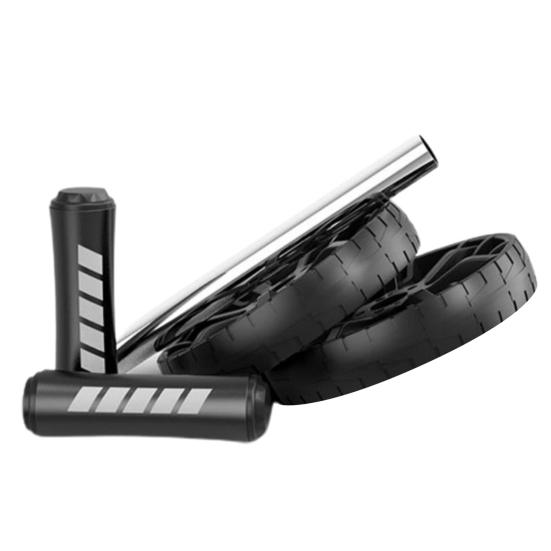 Men Abdominal Wheel Tire Shape Non-slip Great Load Bearing Comfortable Grip Rotary Abdomen Training Strengthen Muscle Fitness Gym