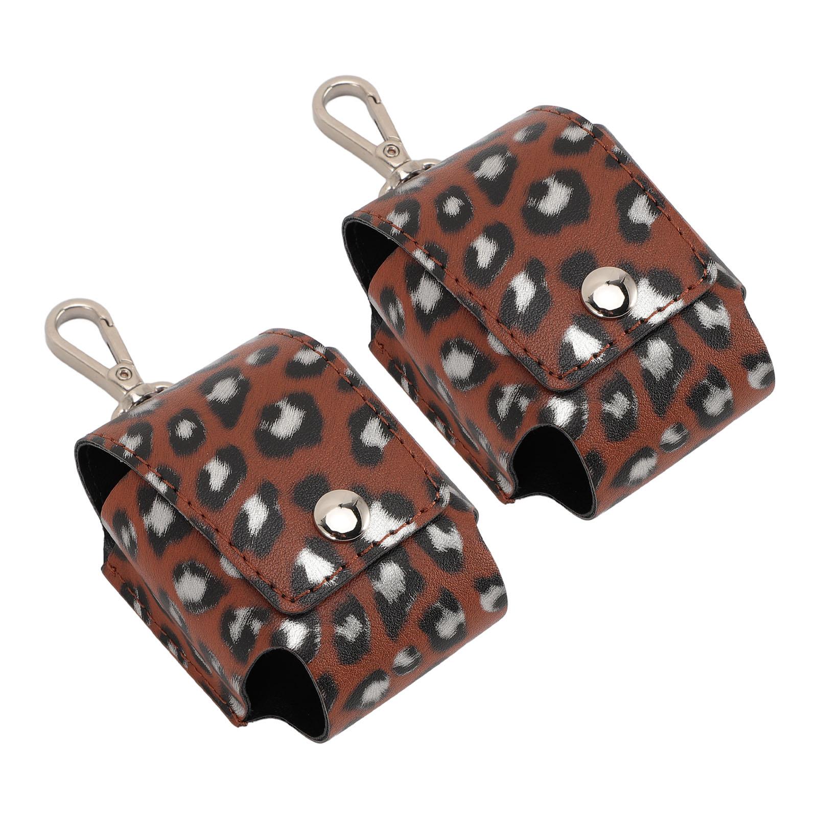 

2 шт. Чехол для пульсоксиметра на палец, портативный чехол для пульсоксиметра из ПУ кожи для