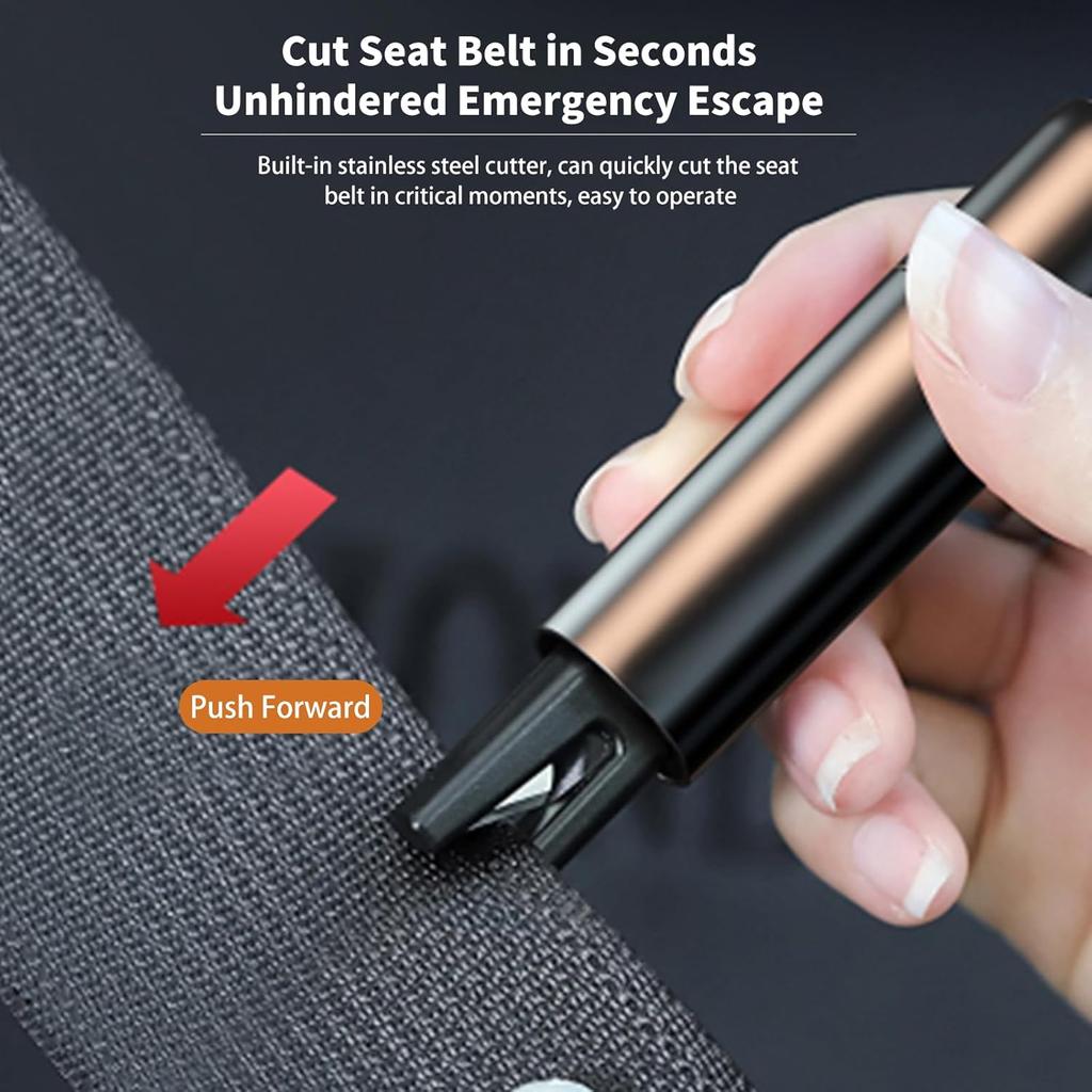Car Safety Hammer Emergency Escape Tool One Second Window Breaker Cutter Car Glass Breaker Life-Saving Emergency