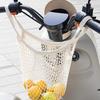Capacetes de Motocicleta Rede para Bagagem Bolsa de Rede para Armazenamento de Scooter Pendurada no Tubo do Guidão de Ciclismo MTB Bolsa para Bagagem Acessórios para Motocicleta