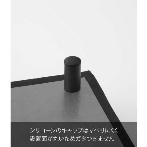 Yamazaki Tower Tabletop Ironing Board with Legs, Boat-Shaped, Black, Approx. W75 X D30 X H6cm, Comfortable To Hang Ironing Board, Model 5784