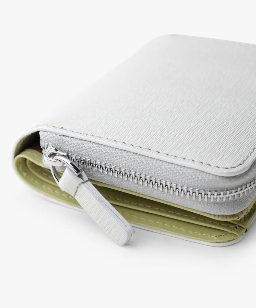 Novo II Bifold Leather 972624 [IS/IT] Wallet, Unisex, Men's, Women's, No. (White)