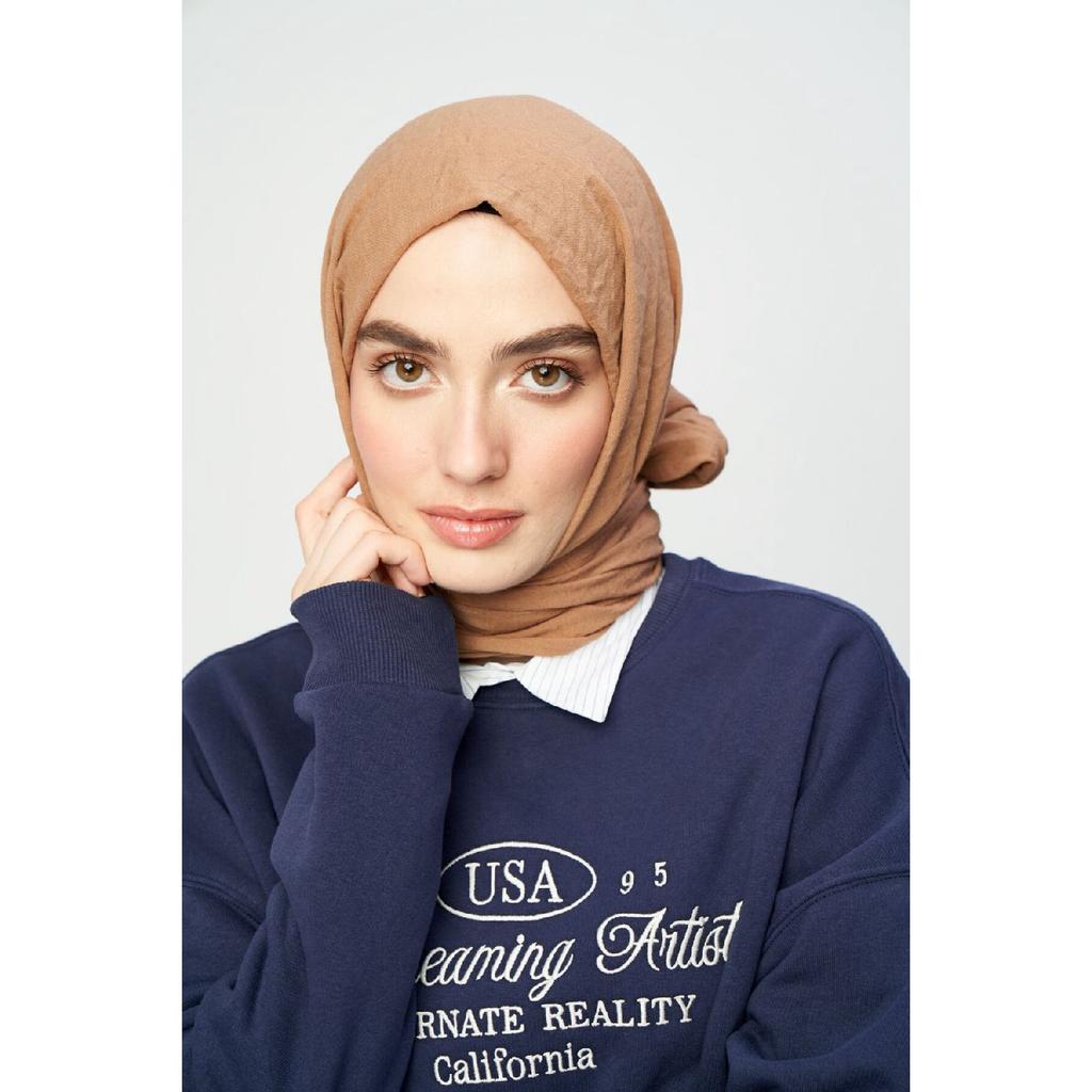 Kra-Baumwollschal Grüner Tee