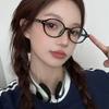 Vintage Eyeglasses Women Compute Light Glasses Blue Light Blocking Optical Frames Retro Fashion Men Eyegalsses