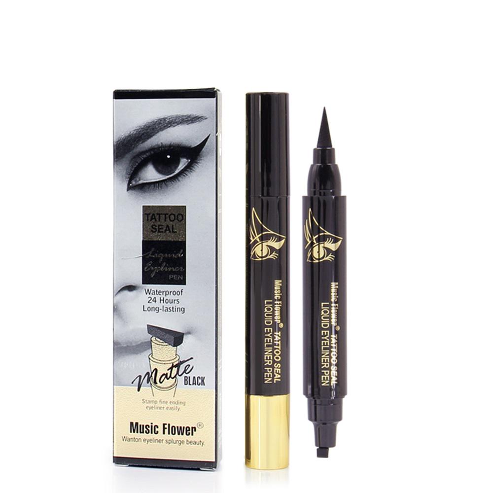 

Жидкая подводка для глаз Водостойкая 24-часовая долговечная матовая подводка для глаз Черная быстросохнущая косметика