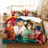 Tengen Toppa Gurren Lagann 3D NEW Duvet Cover Pillowcase Bedding Set Adult Boy Girl Bedroom Decoration Single Double Large