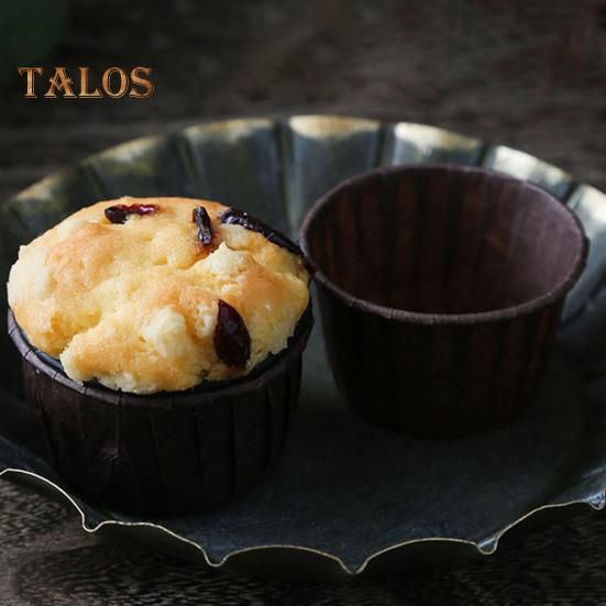 50Pcs Baking Cups Anti-stick Multi Use Paper Utility Non-stick Cake Muffin Paper Cups for Bakery