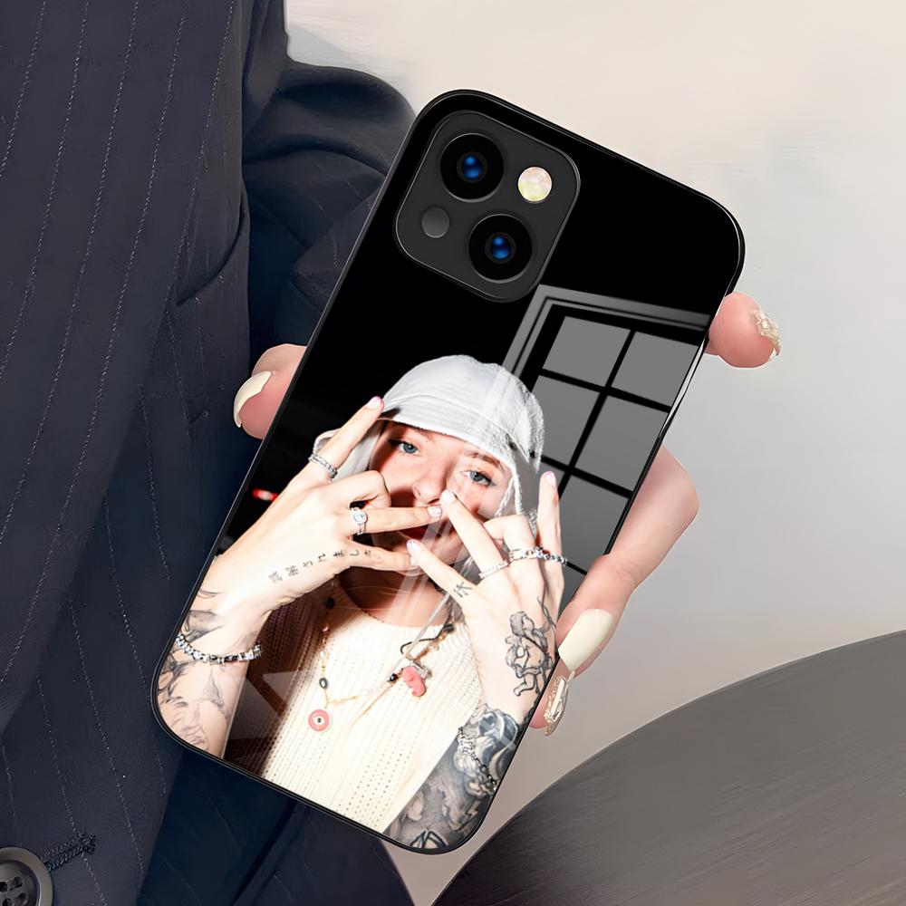 Singer Y-Young Miko Phone Case For IPhone 17 Pro Max 15 Pro 16 14 Plus 12 13 Mini 11 Pro Shockproof Glass Cover