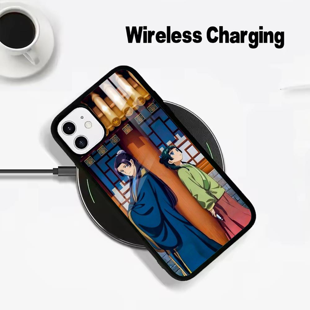 The Apothecary Diaries-Maomao-Jinshi Wireless charging phone case compatible with iPhone 17/16/15/14/13/12/11