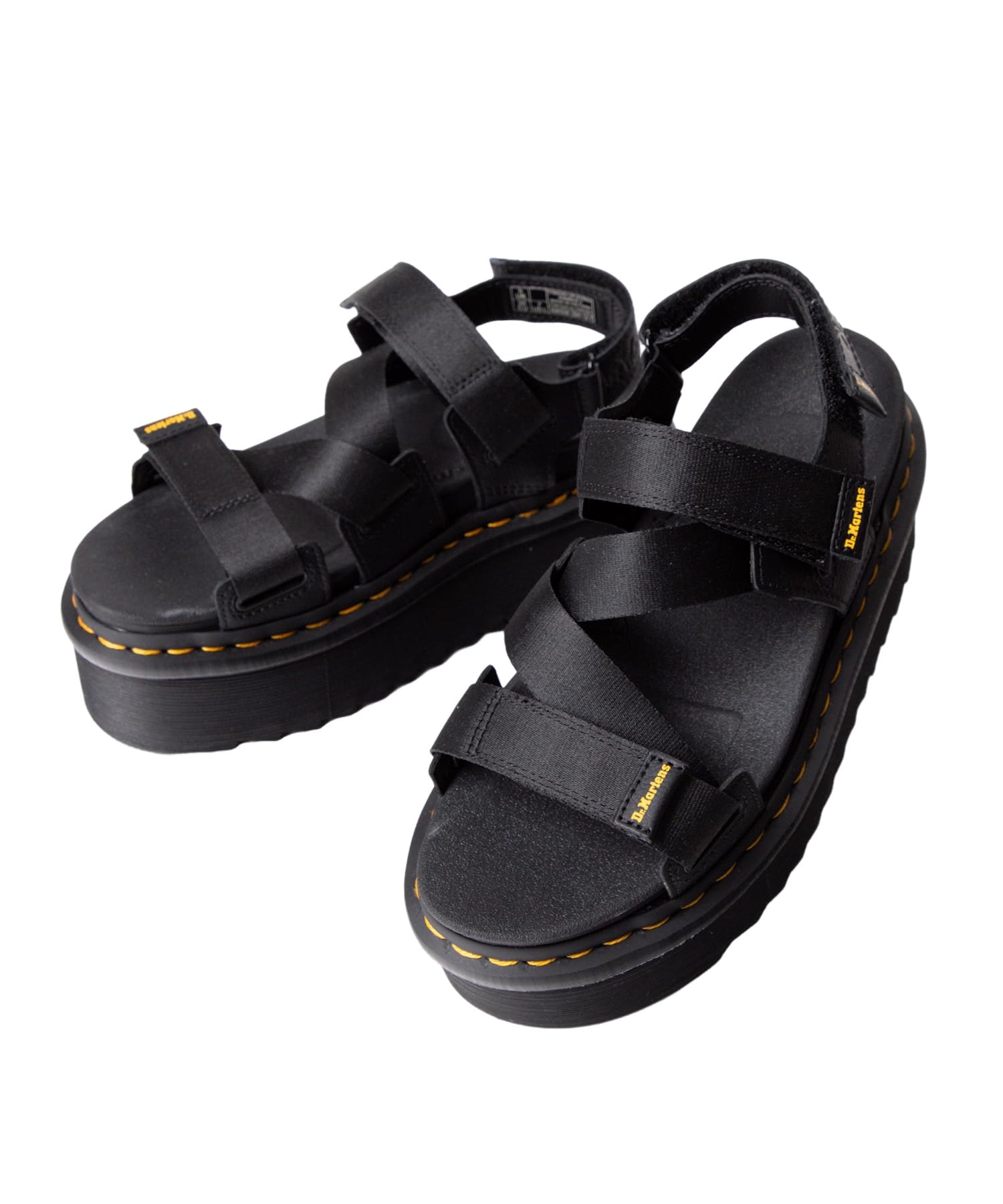 

Сандалии 31805001 KIMBER2 ЧЕРНЫЙ см [Dr. Martens] Женщины 24.0 [Предмет] чёрный