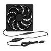 12cm 5V 0.2A USB Cooling Fan 2000RPM Adjustable Speed Cooling Fan for Home and Office Ventilation Needs