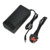 10 Inches Electric Scooter Charger with DC2.1 Interface Double Panel Scooter Power Charger 180‑240VUK Plug