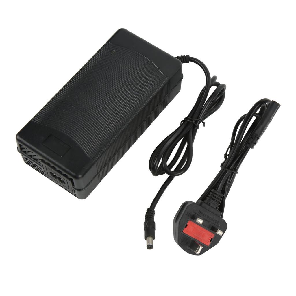 10 Inches Electric Scooter Charger with DC2.1 Interface Double Panel Scooter Power Charger 180‑240VUK Plug