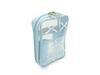 Tulle Vertical Accordion Large Perfect for or Any MSNJZ453 Multi-ribbon Pouch, Capacity, Self-standing, Makeup, Travel, Occasion. (light Blue)