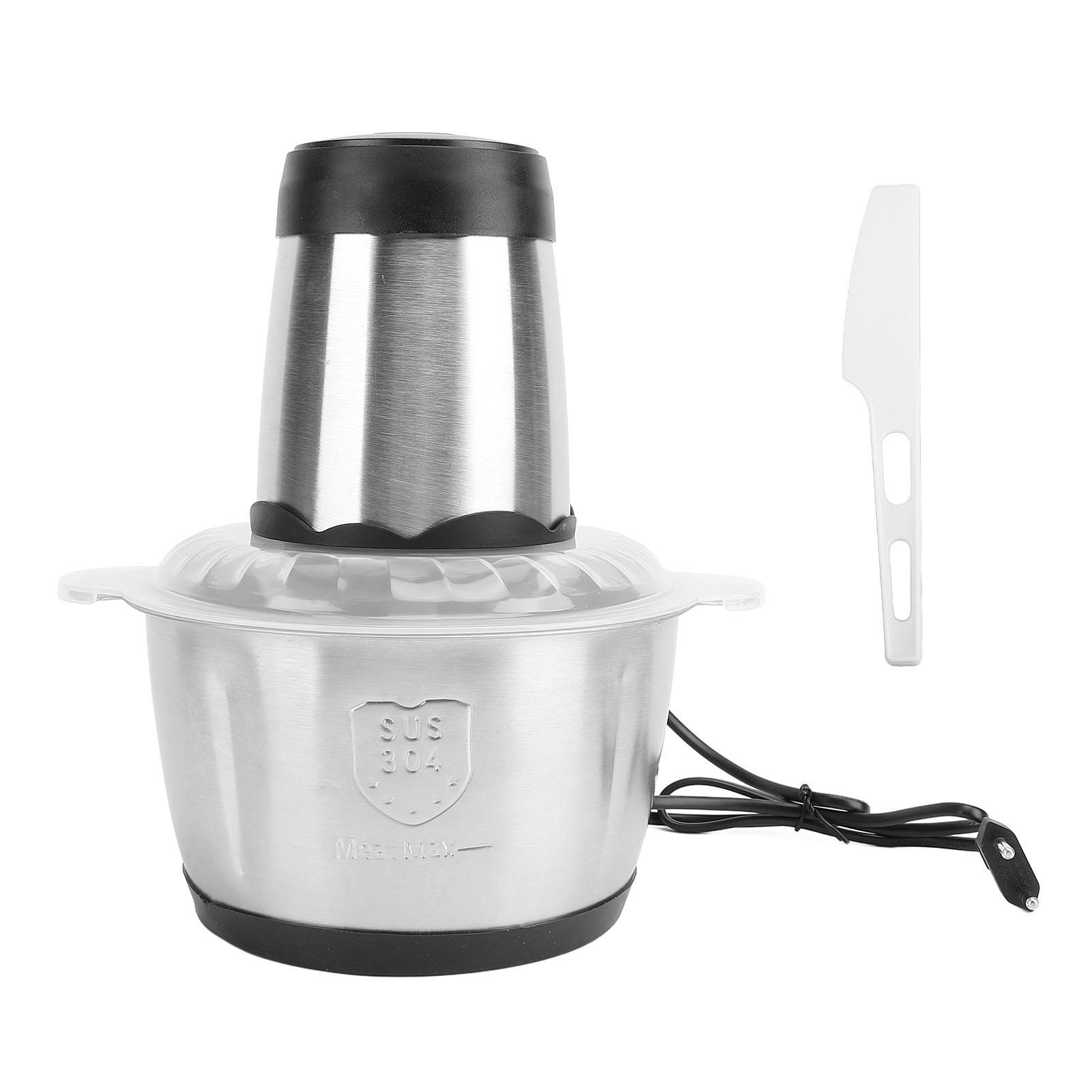 

Электрическая мясорубка 2L SUS 300W медный мотор высокоэффективный мясорубка кухонный комбайн для фруктов EU Plug 220V