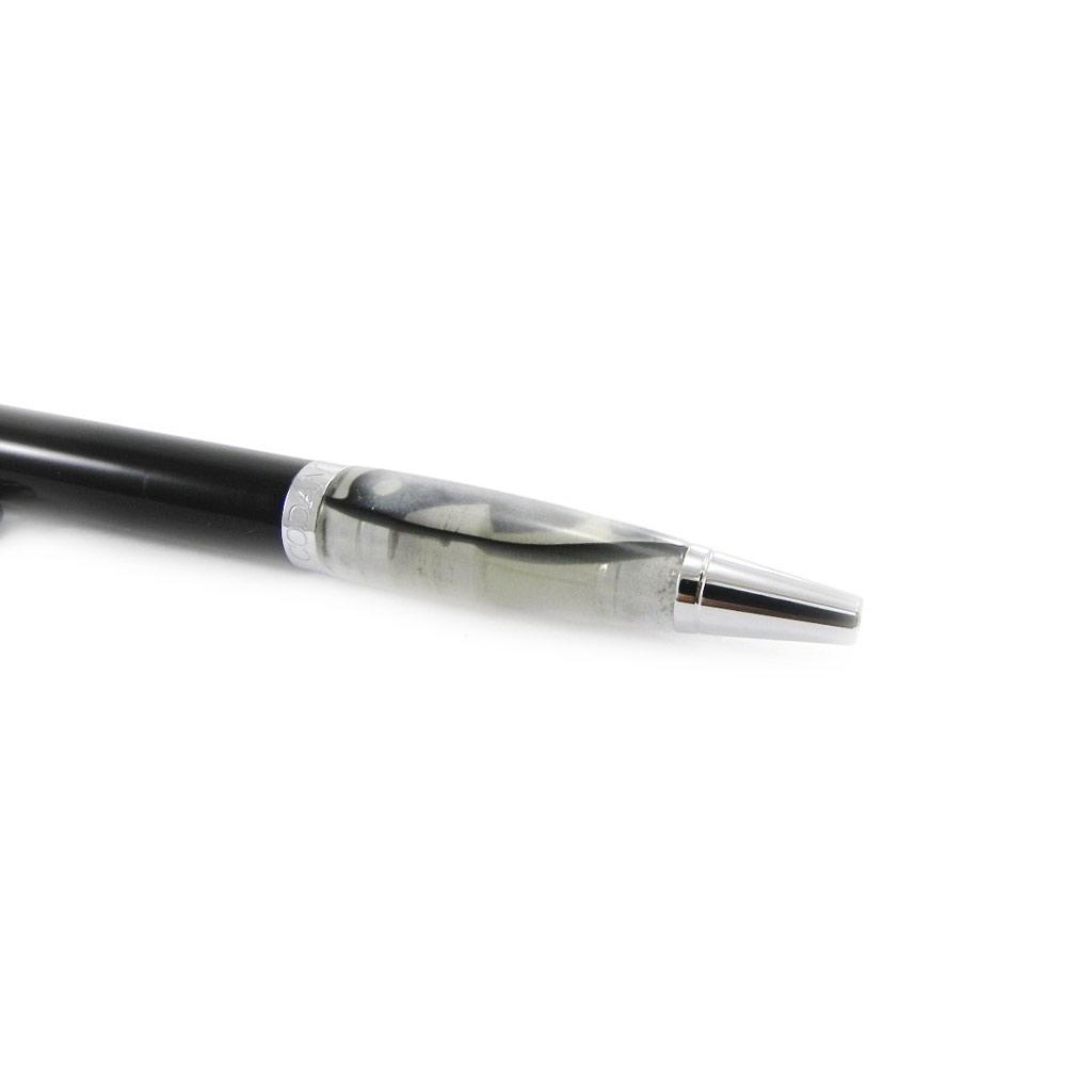 Les Trésors De Lily [I5092] - Stylo créateur 'Académie' noir gris - 12 cm