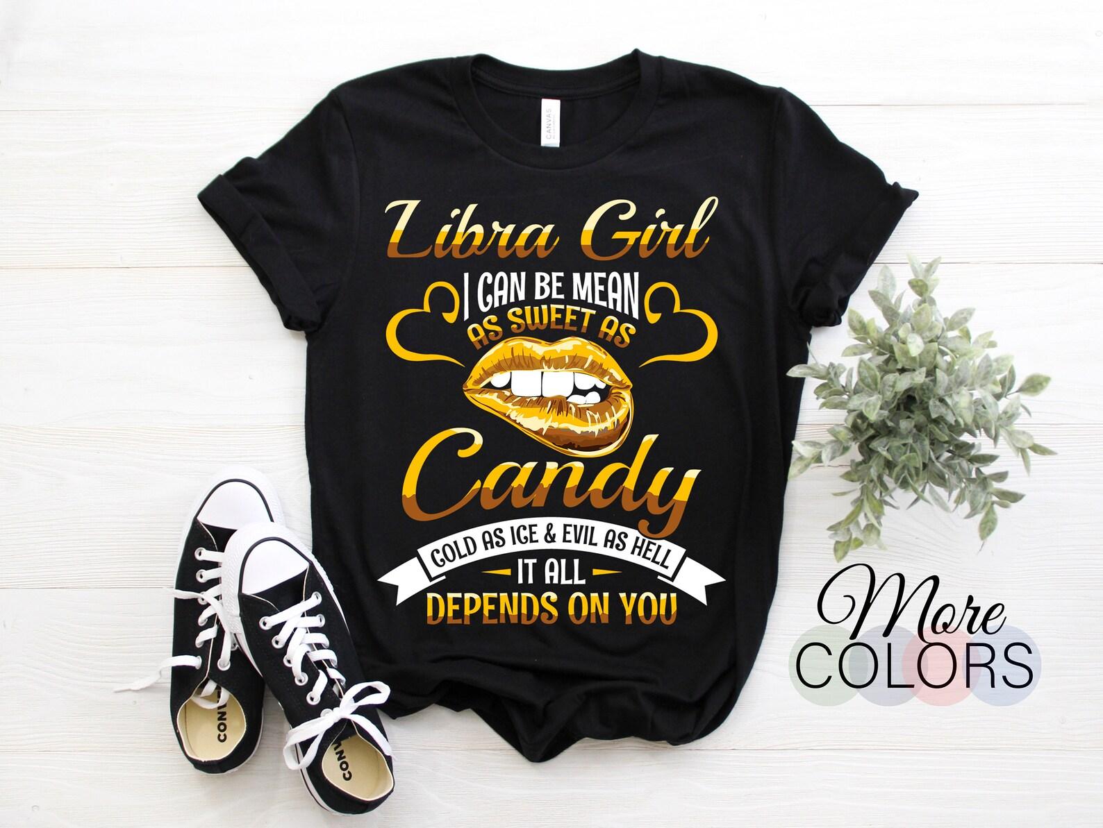 Libra Girl Facts Traits Rules Horoscope Zodiac Astrological Sign T-Shirt, Born On September 23 October 22 Gifts Birthday, Christmas Present, 130
