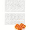 WTEMPO Honeycomb Bee Silicone Fondant Mold Non-Stick Heat-Resistant Mold for Chocolate Candy Cake Cupcakes Easy Release Clean Reusable Baking Supplies