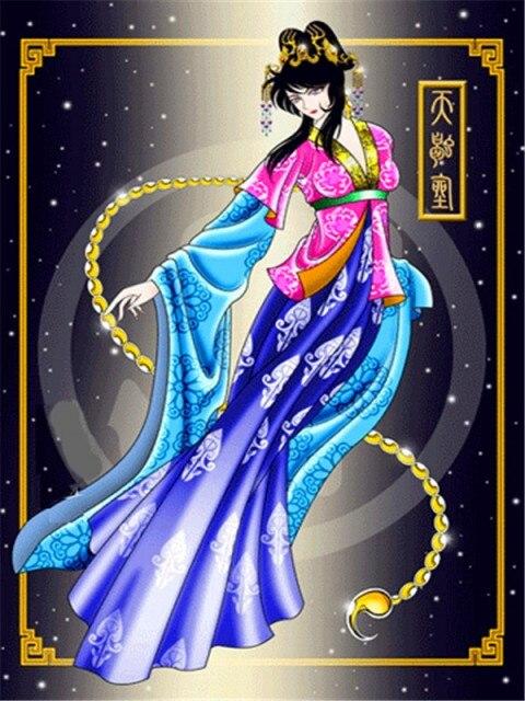 Helt kvadratisk diamantmaleri Duekorsstingsett Diamantbroderi Dyremosaikksalg Rhinestone Bilder Hjemmeinnredning