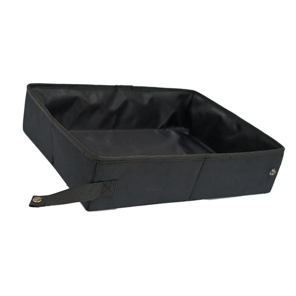 Portable Cat Travel Litter Box Odor Free Lightweight Waterproof Collapsible Travel Litter Box for Cat Supplies