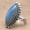 Labradorite Gemstone Handmade Silver Jewelry  "8"