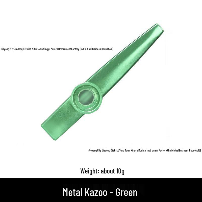 Metal Kazoo Musical Instrument for Early Childhood Education and Adults