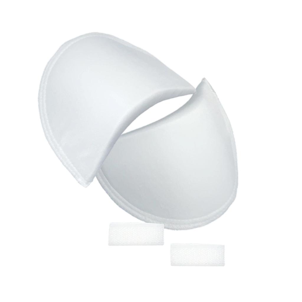 Removable Shoulder Pads for Clothing Jackets Dresses Uniforms Foam Core with Fabric Cover Easy Attachment Washable Design