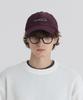 PIANER Corduroy Lettering Ball Cap (Burgundy)