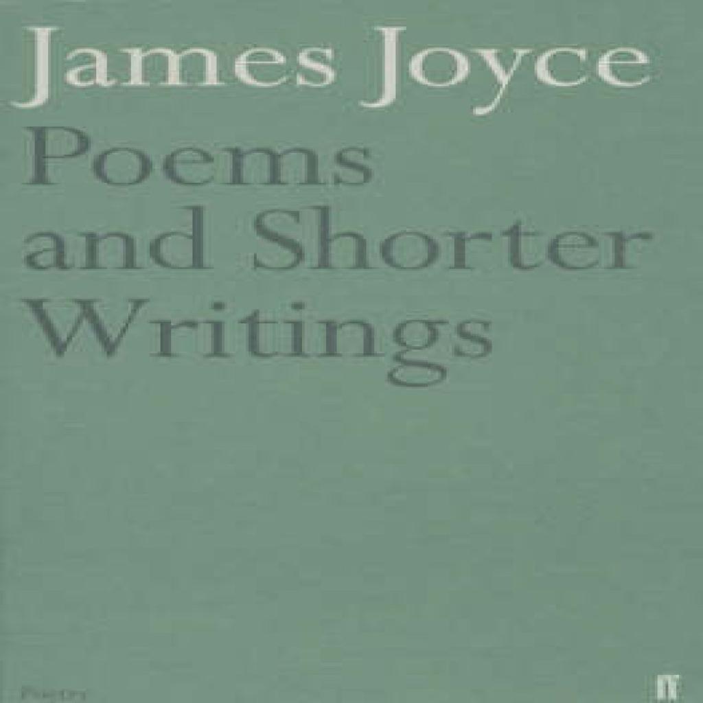 Poems and Shorter Writings by James Joyce Paperback Book 9780571210985