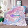 Game Honkai Star Rail Cyrene Blanket For Sofa Office Bed Plane Travel Sleep Read Relax Camping Soft And Warm