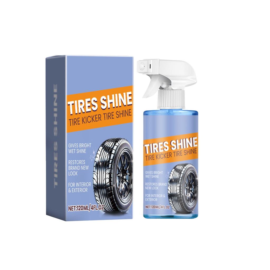 Spray recauchutador de neumáticos, limpiador de manchas, recauchutado, impermeabilizante y protector contra el envejecimiento de los neumáticos (120 ml)