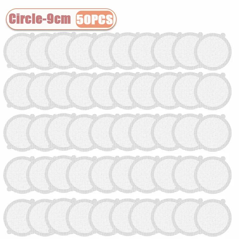 10-100PCS Disposable Floor Drain Sticker Shower Drain Hair Catcher Cover Sink Drain Hair Blocker Bathtub Mesh Filter Sticker