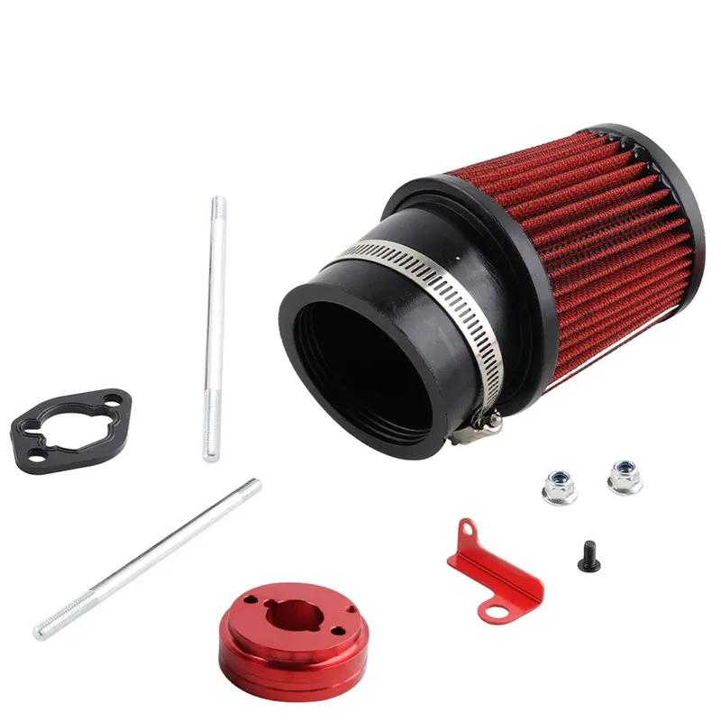 Motorteile Lufteinlass Luftfilter-Kit Für Go-Karts & Mini-Bikes 6,5 PS Honda-Klon GX160 GX200 Go-Kart Predator 212cc